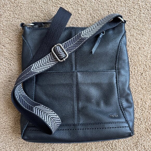 The Sak Black Leather Crossbody Bag - Picture 4 of 5